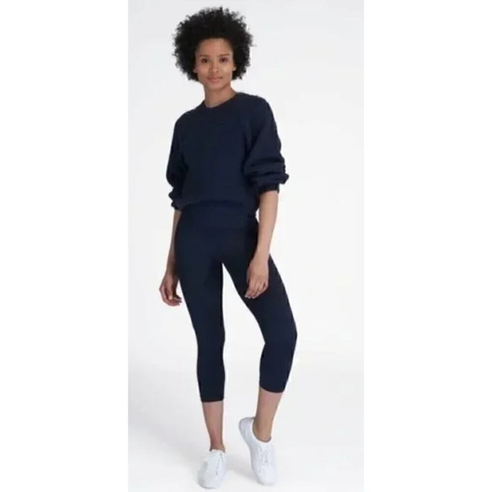 NEW Spanx Look At Me Now Leggings Women's Black Size Extra Small XS